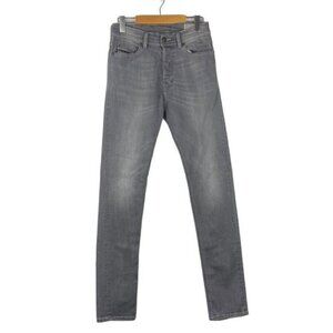 Diesel Men's Tepphar R050G Slim Carrot Stretch Denim Jeans Grey US 26 X 32